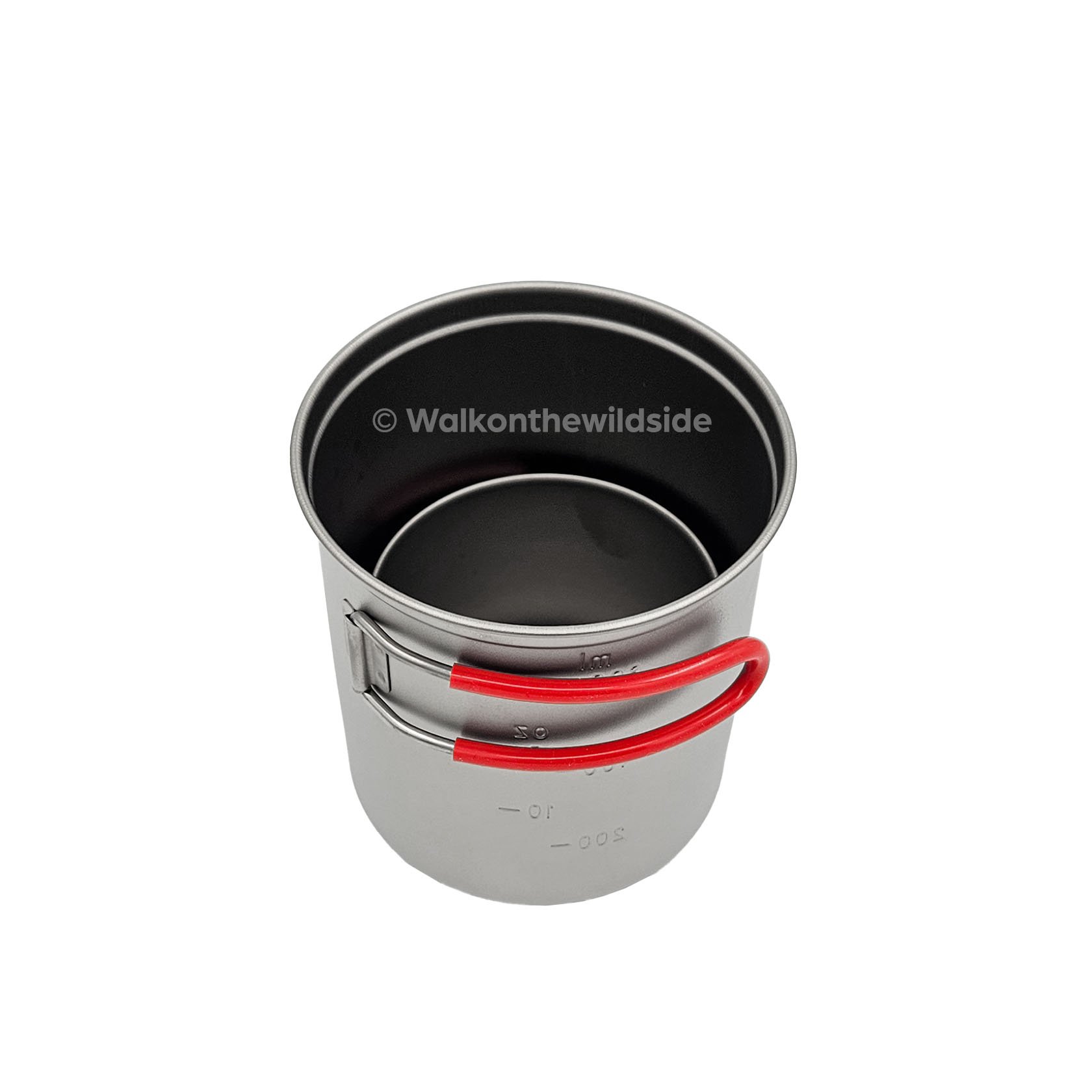 Evernew Deep Pot 640 mit Demitasse 220 FH darin